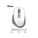 Mouse TRUST OZAA RECHARGEABLE MOUSE WHITE – 24035