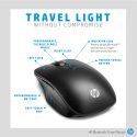 Mouse HP Travel 5 botones inalámbrico Bluetooth 4.0 para Chromebook 14 – 6SP30AA