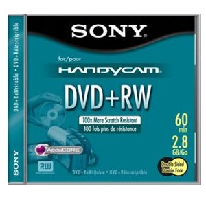 CD / DVD 2.8GB Sony mini 60 Minutos DPW60DSL2H - DVD-RW - Ricardo