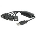 Hub Xtech USB 2.0 de 1 puerto USB DA 4 puertoS USB – XTC-320