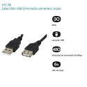 Cable USB Tipo A de Macho A Hembra de 1,8 Metros – XTC-301 – Xtech