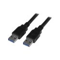 Cable STARTECH USB 3.0 de 3 metros – A Macho a A Macho – USB 3.1 G – USB3SAA3MBK