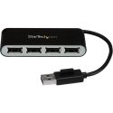 Cable STARTECH 4 Port USB Hub with Built-in Cable – 4 Port Portable USB – ST4200