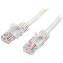 Cable de Red STARTECH de 5m Blanco Cat5e Ethernet RJ45 sin Eng – 45PAT5MWH