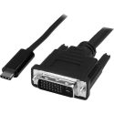 Adaptador STARTECH Cable  USB-C a DVI – 2m – Cable Conversor