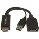 Conversor HDMI a DisplayPort 4K con Alimentación por USB – Adap – HD2DP – STARTE