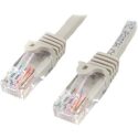 Cable STARTECH de 0 5m Gris de Red Gigabit Cat6 Ethernet RJ45 sin – N6PATC50CMGR