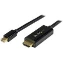 Cable Adaptador Mini DisplayPort a HDMI de 3m – 4K 30Hz – – MDP2HDMM3MB – STARTE