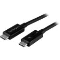 Cable de 2m Thunderbolt 3 USB C (40 Gbps) – Cable Compatib – TBLT3MM2MA – STARTE