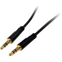 Cable Delgado de 91cm de Audio Estéreo Conector Mini Jack 3 5m – MU3MMS – STARTE