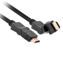 Cable 6ft- XTC-606 – Xtech Pivotig and Swivel HDMI(m) to HDMI(m)