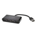 Hub mini Kensigtone 2.0 para 4 puertos USB compacto liviano – K39120