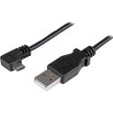 Cable de 2m Micro USB con conector acodado a la derecha – – USBAUB2MRA – STARTEC