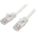 Cable STARTECH Cable de Red de 10m Blanco Cat5e Ethernet RJ45 sin E – 45PAT10MWH
