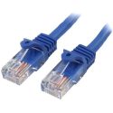 Cable de Red de 0 5m Azul Cat5e Ethernet RJ45 sin E – 45PAT50CMBL – STARTECH