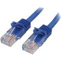 Cable STARTECH de 5m de red Ethernet Cat5e RJ45 sin traba snagless – – 45PAT5MBL