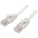 Cable de Red STARTECH  de 0 5m Blanco Cat5e Ethernet RJ45 sin – 45PAT50CMWH