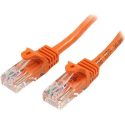 Cable de Red de 5m Naranja Cat5e Ethernet RJ45 sin En – 45PAT5MOR – STARTECH