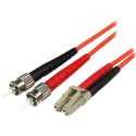 Adaptador STARTECH Cable  de Red de 2m Multimodo Dúplex Fibra Óptica –