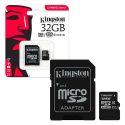 Memoria Kingston 32GB micSDHC Canvas Select Plus 100R A1 C10 Card – SDCS2/32GB