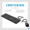 HP COMBO TECLADO+MOUSE HP 160 USB NEGRO – 6HD76AA