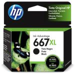 3YM81A CARTRIDGE HP 667XL NEGRO 480PAG DJET 1216 1275 2336 2375 2775 4175 6075