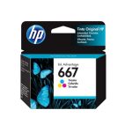 3YM78A CARTRIDGE HP 667 TRICOLOR 100PAG DJ 1216 1275 2336 2375 2775 4175 6075