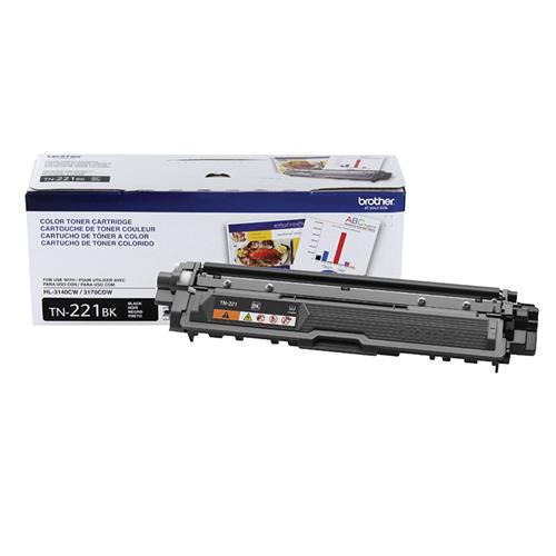 56481.jpg TN221BK TONER BROTHER NEGRO HL3140 3170 DCP9020 9130 9330 9340 2500 PAG - Imagen 1