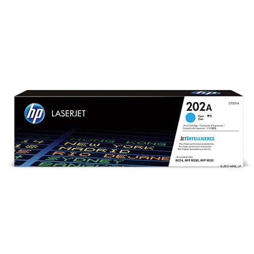 87455.jpg CF501A TONER HP 202A CYAN 1300PAG M254 M281 - Imagen 1