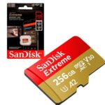 SDSQXAV-256G-GN6MA MEMORIA MICROSDXC SANDISK EXTREME 256GB+SD ADAPATER 190MB/S 1