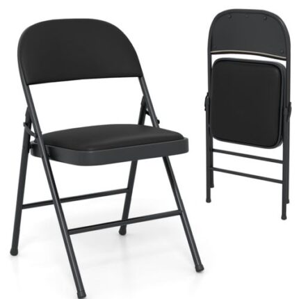 SILLA  PLEGABLE METALICA FOLD M01 CASA NEGRO