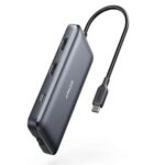 UL-ADC804  ADAPTADOR MULTIPUERTO USB C 8 EN 1 , HDMI*1, USB2.0*1 LAN10/100*1