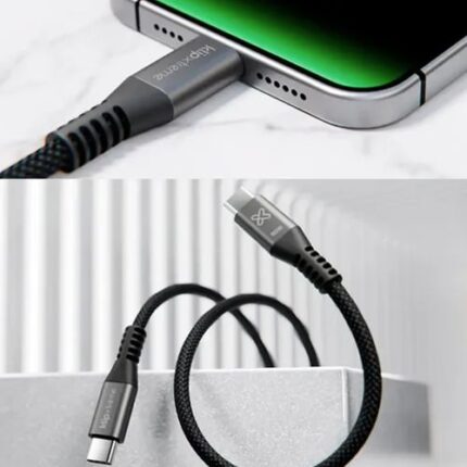 KAC-250-6FT Klip Xtreme Cable Trenzado USB-C PowerGo 250 60W 1.8m