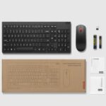 4X31R64500 Lenovo Essential Wireless Combo Keyboard & Mouse Gen2 Black LA Spanis