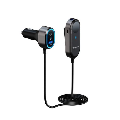 113177.jpeg KCC-100 Klip Xtreme Cargador de Auto PowerCar 100 USB-C y USB-A 100W