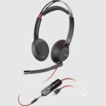 8X231AA AUDIFONOS HP POLY BLACKWIRE 5220 STEREO USB-C HEADSET