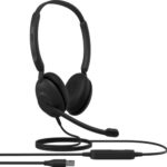 2699-820-109 JABRA EVOLVE 10 HEADSET STEREO USB-A LEATHERETTES BLK