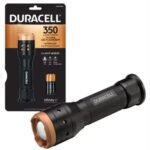 LINTERNA DURACELL LED FLASHLIGHT 350 LUMENES NEGRO