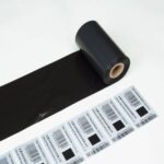 CINTA TRANSFERENCIA TERMICA RESINA 105X75 MT OUT NEGRA