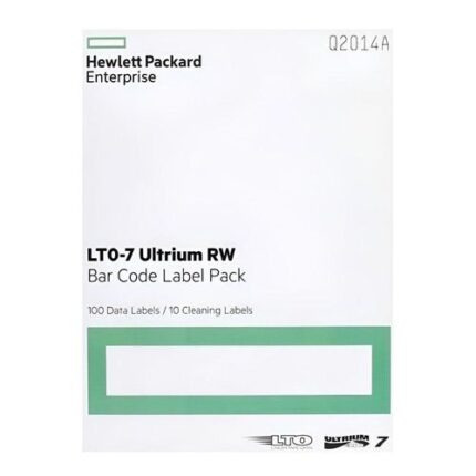 Q2014A - HPE LTO-7 ULTRIUM RW BAR CODE LABEL PACK