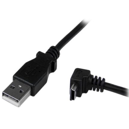 USBAMB2MD - STARTECH Cable Adaptador 2m USB A Macho a Mini USB B Macho Acodado e