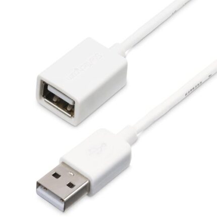 USBEXTPAA1MW - Startech Cable de 1m de Extensin Alargador USB 2.0 de alta veloc
