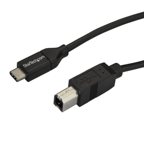 USB2CB1M - Startech Cable USB Type-C de 1m - USB 2.0 Tipo B a USB-C