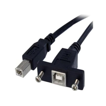 USBPNLBFBM1 - Startech Cable USB de Montaje en Panel USB B a USB B de 30cm - Hem