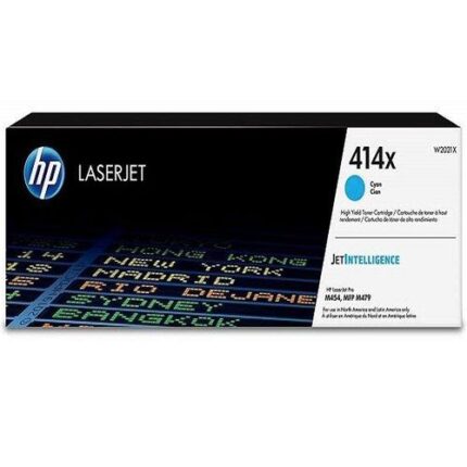 W2021X TONER HP 414X CYAN 6000PAG M479 M454