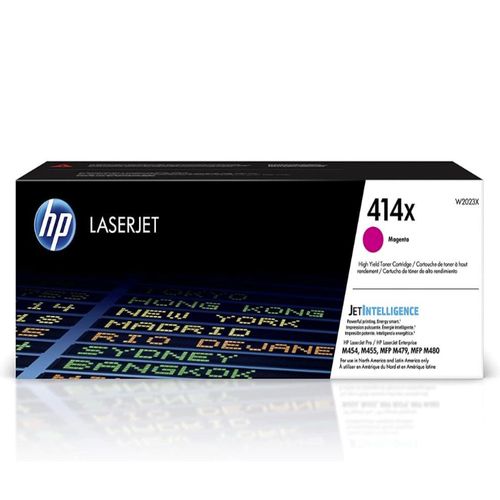 W2023X TONER HP 414X MAGENTA 6000PAG M479 M454