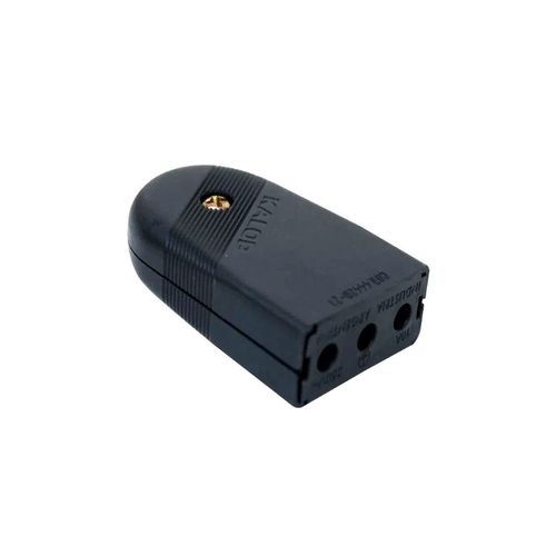 EHV2PT ENCHUFE HEMBRA VOLANTE KALOP 2P+T NEGRO 10A 250V KL44421
