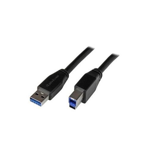 99558.jpeg USB3SAB10M - Startech Active USB 3.0 USB-A to USB-B Cable - M/M - 10m (30ft)