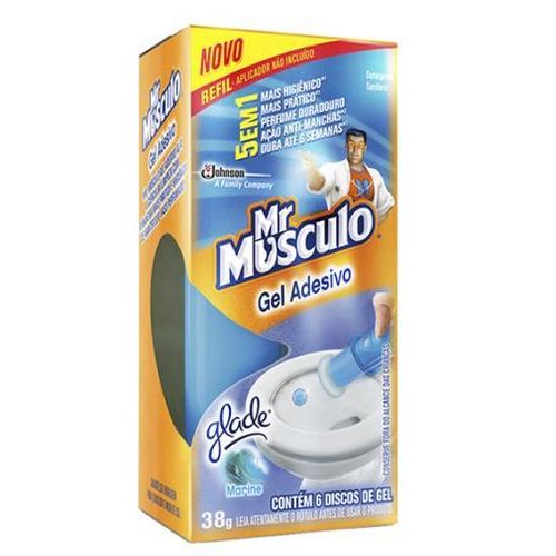 RECARGA LIMPIADOR MR. MUSCULO DISCOS 36ML MARINA